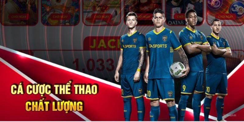 Sân chơi chất lượng với đầy đủ các loại kèo bóng đá
