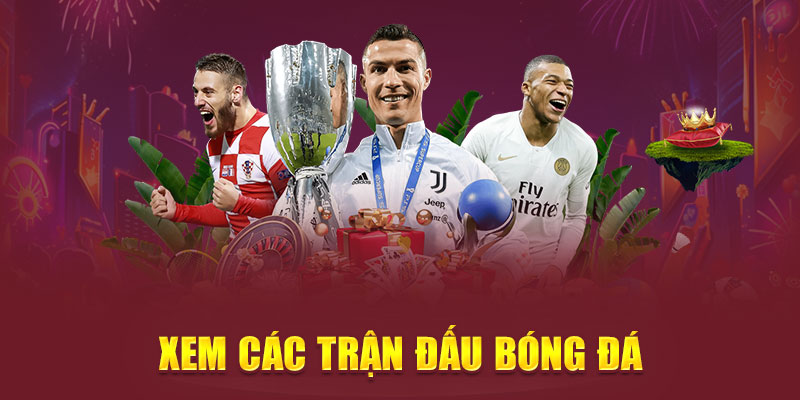 Xem các trận đấu bóng đá