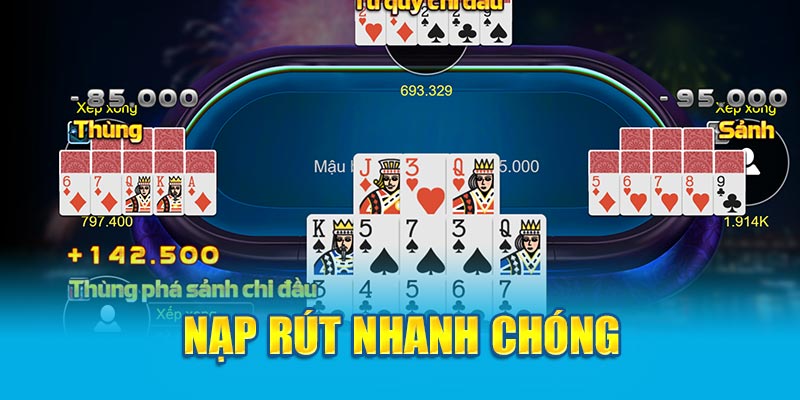 Nạp rút nhanh chóng